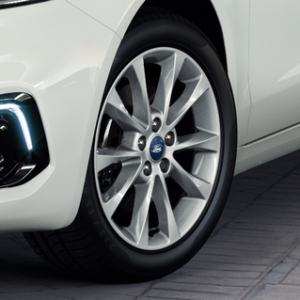 Platišča iz lahke zlitine 17" 5 x 2 kraki, srebrn